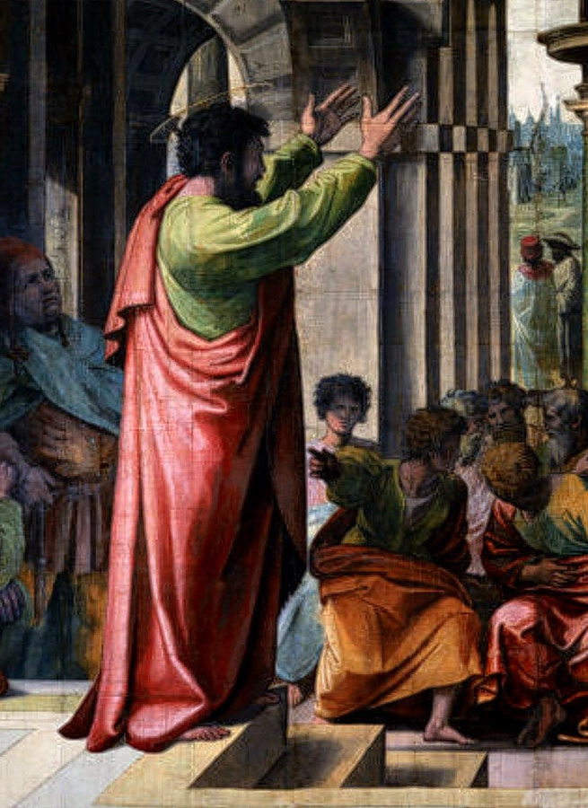 Paul Preaching
