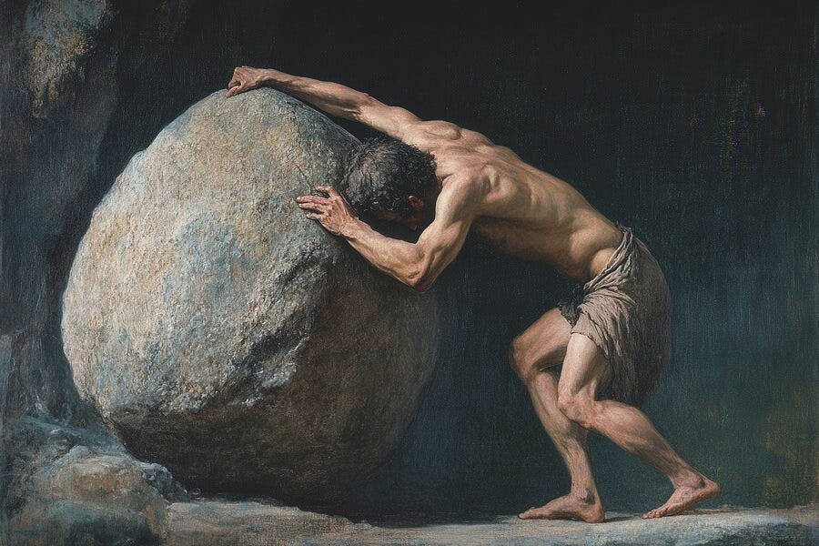 The Struggle of Sisyphus - Matthias Hauser